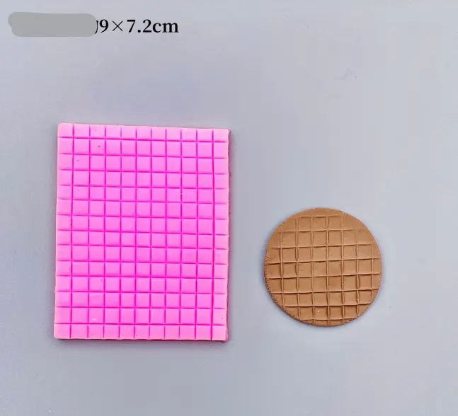 Waffer Pattern texture mat silicone Mould STYLE 2