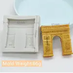French Carved Building Gate Silicone Mould