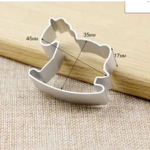 Baby shower Rocking horse Fondant Cutter
