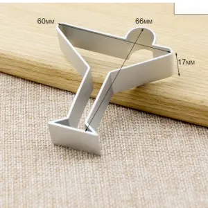Cocktail Glass Aluminum Fondant Cutter