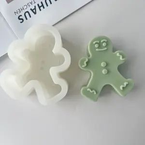 Cute Snowman deep silicone mould