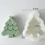Cute Christmas Tree Deep silicone mould