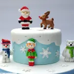 Christmas Santa silicone mould