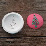 Christmas Tree cupcake theme Silicone Mould