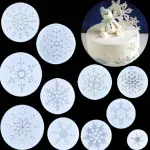 11 pcs Snowflake silicone mould