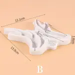 Large Reindeer Horn silicone mould