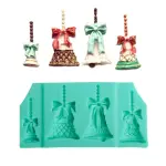 Christmas Bells Fondant Silicone Mould
