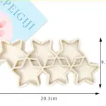 6 Cavity Star Popsicle Mould