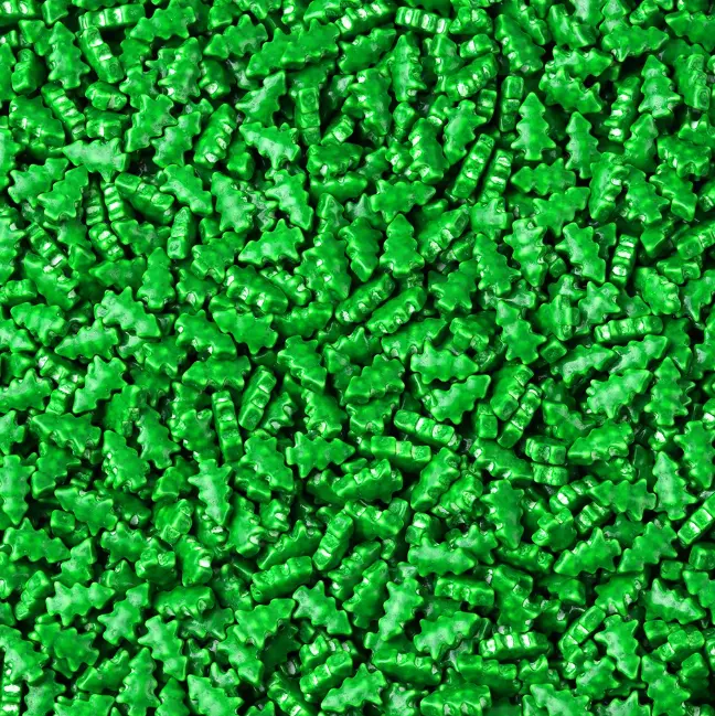 Green Christmas tree Sprinklers 100gm