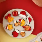 Christmas Gift Stocking Bell Hat Silicone Mould