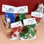 1 pcs Smell Proof Christmas Theme Sock Shape Self-sealing Ziplock Pouch