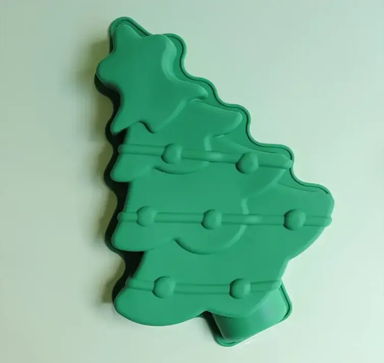 1Pcs Christmas Tree Silicone Cake Bread Mould Style 2