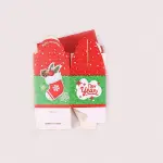 Small Christmas Snowman theme Gift Box (1 PACK = 10 PIECES) Style 3