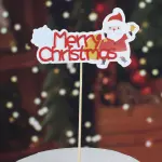 1 pcs Merry Christmas cake topper style 2
