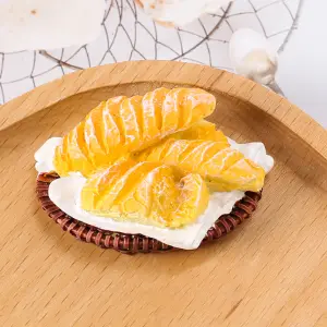 1pcs Bread Loaf Sour dough Basket Cake Topper Toy Style 2