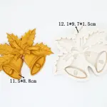 Christmas Jingle Bell silicone mould style 1