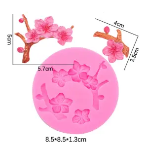 Flower Branch silicone mould