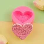 Heart Diamond Love silicone mould