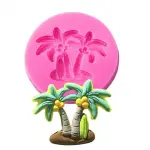 Coconut Palm tree silicone mould
