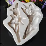 Large 2 Lily Flower silicone mould