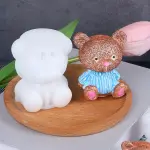 3D Teddy Bear silicone Mould - Small