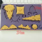 Boarder and Corner Silicone Fondant mould