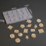 Wedding Crown Flowers Silicone Fondant mould