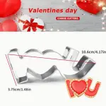 Love Aluminum Cookie Cutter