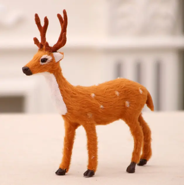 1pcs Reindeer Cake Topper Toy
