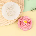 Peony Flower Silicone Mold for Resin,soaps ,Candle Mould Style 2