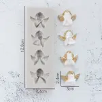 4 cavity 3D Cute Angel silicone mould STYLE 3