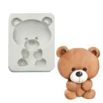 Cute Teddy bear silicone mould