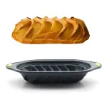 Non-Stick Spiral Design Silicone loaf Pan