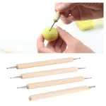 4 Pcs Double End Wooden Modeling Tool Set