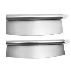 Rocking Stainless steel dough pizza cutter