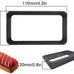 Perforated Rectangle Mousse Cake Ring Non Stick Ring