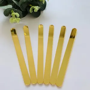5 Pcs Acrylic Cakesicle Popsicle Sticks set