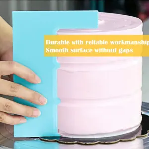 Triangle Sawtooth Shape Cake Contour Comb Scraper Fondant Cream Sugarcraft Spatula