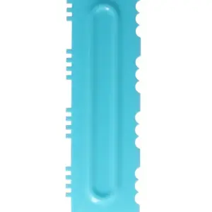 Cake Decor Big Plastic Icing Comb Scraper Smoother Icing Fondant Cake Decorating Tool (D-42 E)