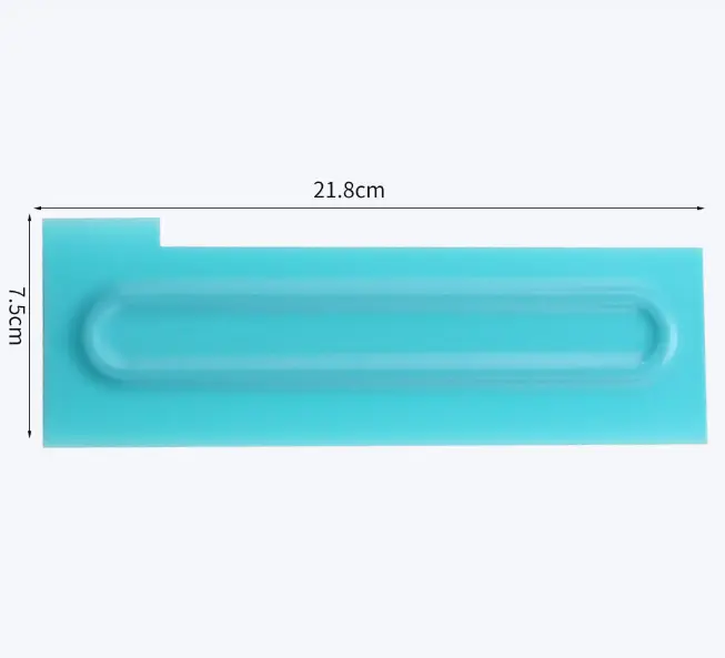 Cake Decor Big Plastic Icing Comb Scraper Smoother Icing Fondant Cake Decorating Tool (D-42 M )