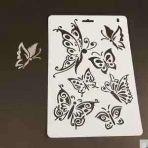 1 pcs Butterfly theme Decoration icing Stencil
