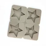 Star Aromatherapy Air Outlet Fragrance Wax Tablets Silicone Mould