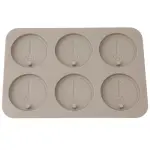 Circle Shaped Aromatherapy Air Outlet Fragrance Wax Tablets Silicone Mould