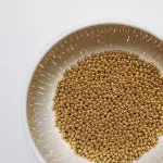 4 mm Highly glossy Golden Colour sphere Sprinklers 100gm