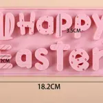 Easter Letter theme Silicone Mould