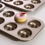 Non Stick 6 Cavity Doughnut Muffin Tray Style 2