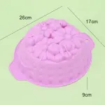 Butterflies with flowers shape Non-Stick Flexible Cake Mould