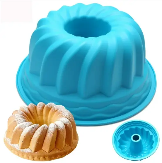 Fluted Bunt shape Non-Stick Flexible Cake Mould