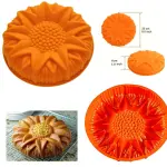 Sunflower shape Non-Stick Flexible Cake Mould