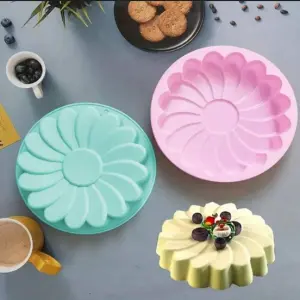 Sunflower shaped Silicone Mould for mousse,baking,desserts etc